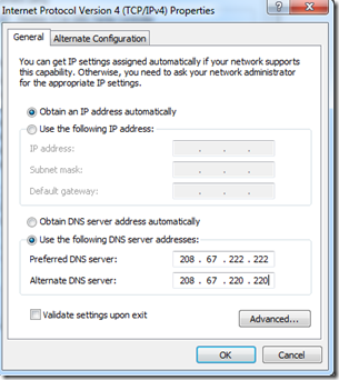 private internet access dns servers